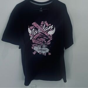 Jordan Retro  Raging Bull Sneaker Shirts -Toro Bravo Black Tshirt